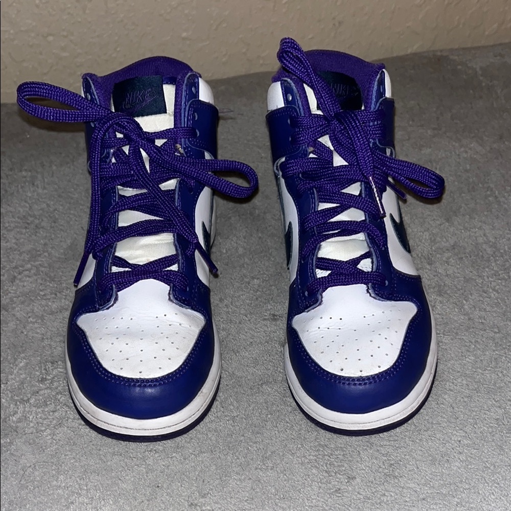 Nike Kids Sneakers - White and purple